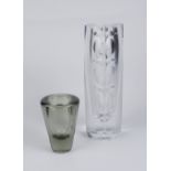 2 Vasen, Kosta Glasbruk und Per Lütken für Holmegaard