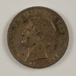 1 Vereinstaler, Sieg über Frankreich, 1871, Sachsen, 900er Silber