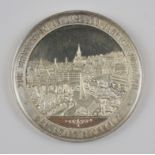 Silbermedaille, 400 Jahre Stadt Buchholz 1501-1901, Sachsen