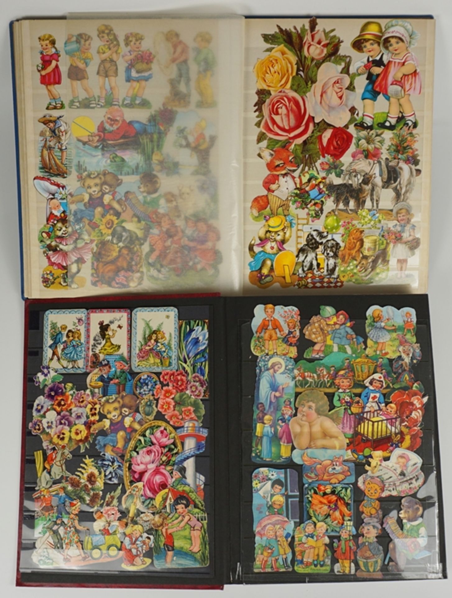 Sammlung von ca. 2.300 Stammbuchbildern /Oblaten, 2.Hälfte 20.Jh., dabei DDR-Sammlung - Image 2 of 5