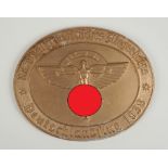 Bronzene NSFK-Medaille Deutschlandflug 1938