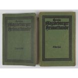 Magdeburger Heimatkunde, 1.-3.Teil, in 2.Bdn., Adolf Herwig, 1920er Jahre