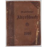 Magdeburger Adressbuch, 1916