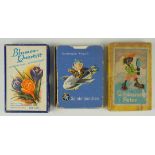 3 Kartenspiele, 1950er und 1970er Jahre, DDR