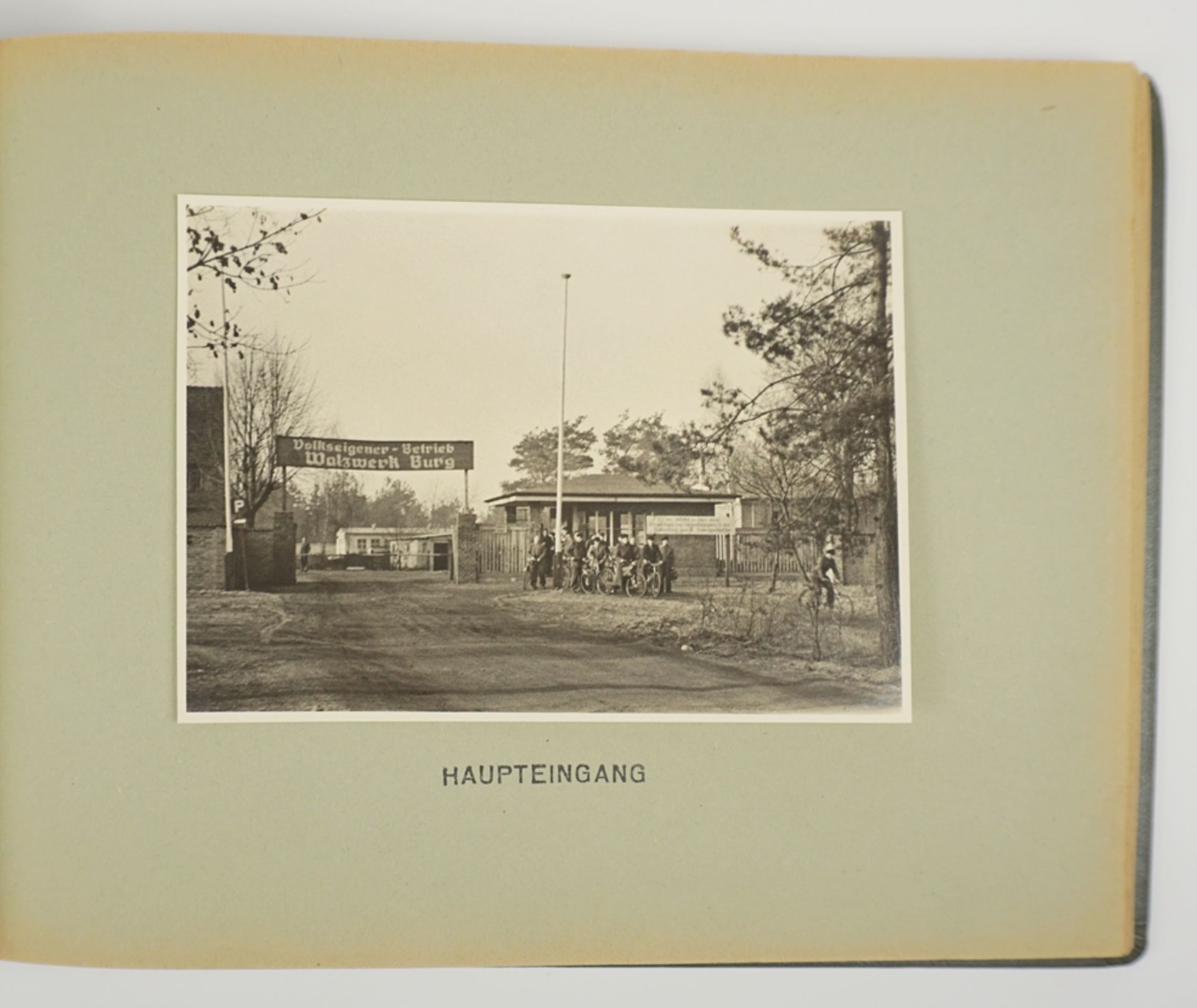 Fotoalbum "VEB Walzwerk Burg", 1950er Jahre - Bild 3 aus 6