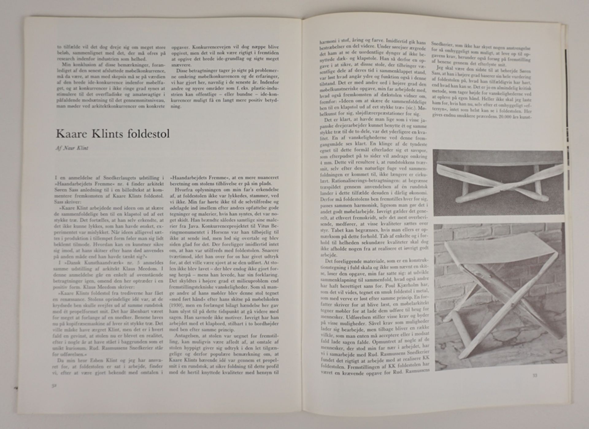 Sammlung Zeitschriften "Dänisches Kunsthandwerk" ("Dansk kunsthaandværk"), komplette Jahrgänge 1955 - Bild 8 aus 9