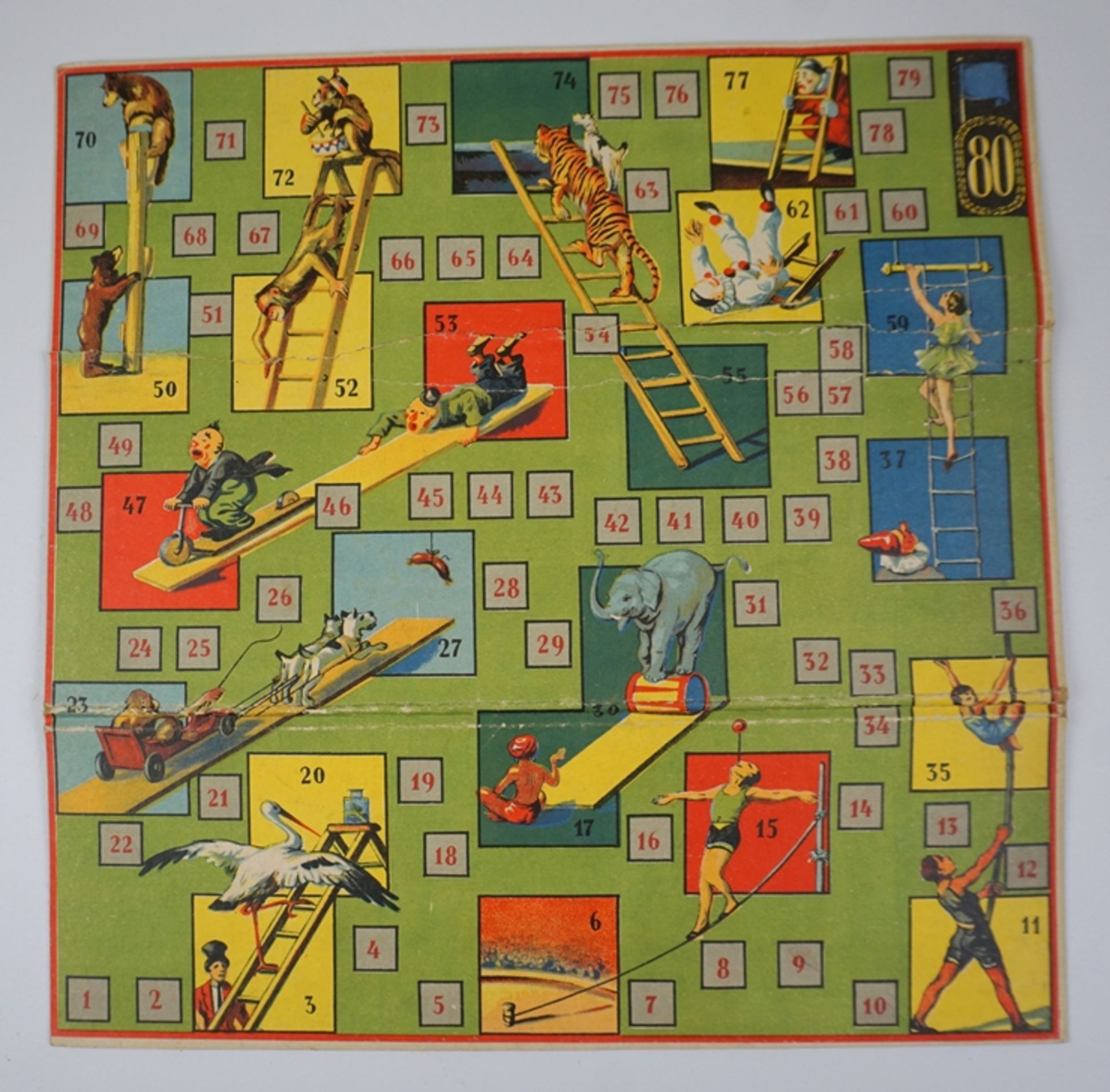 Konvolut Brettspiele, diverse Spielfiguren und 9 Würfel, 1930 bis 1950er Jahre - Image 13 of 13