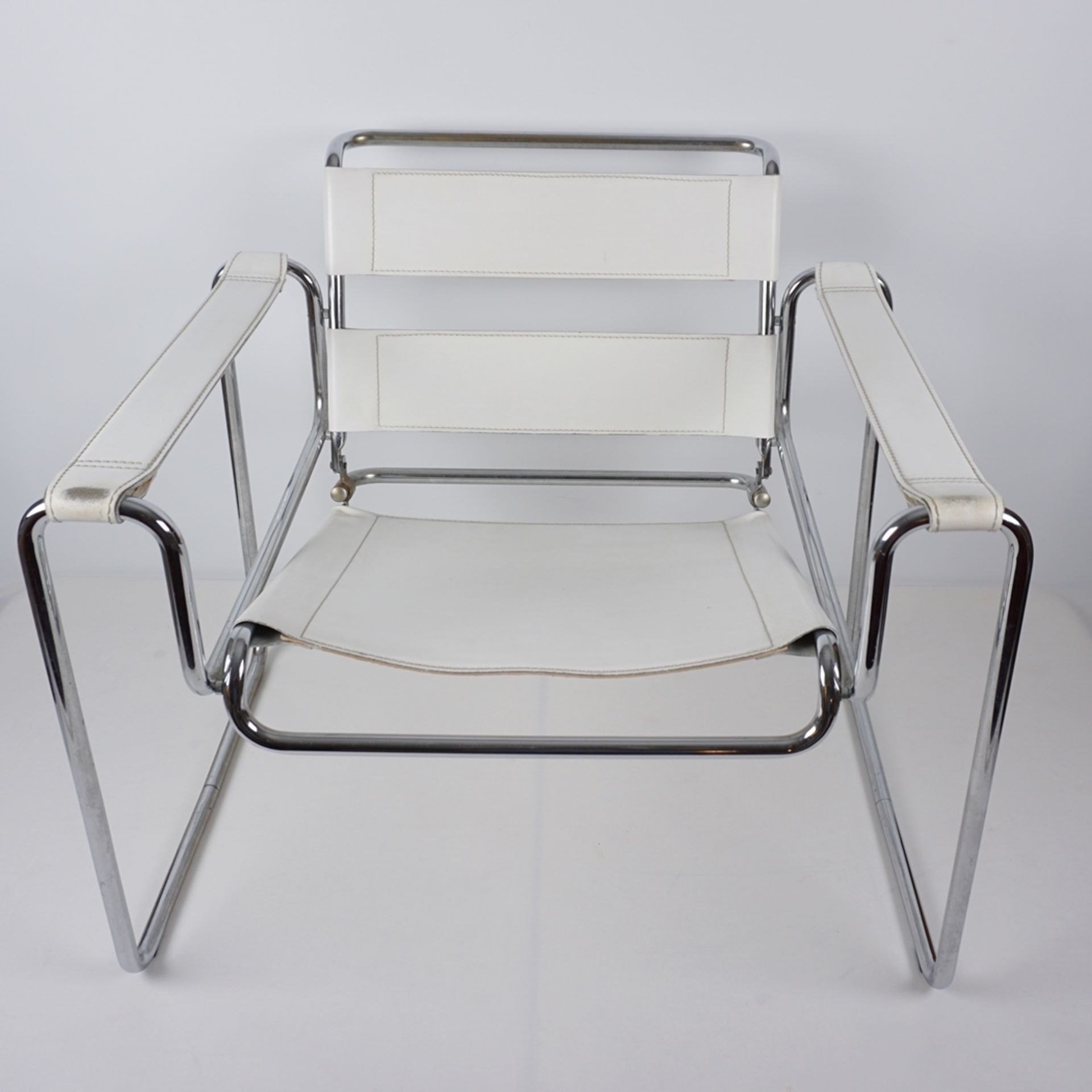 Paar Armlehnstühle im Stil der Wassily chairs von Marcel Breuer, 1960/1970er Jahre - Image 2 of 5