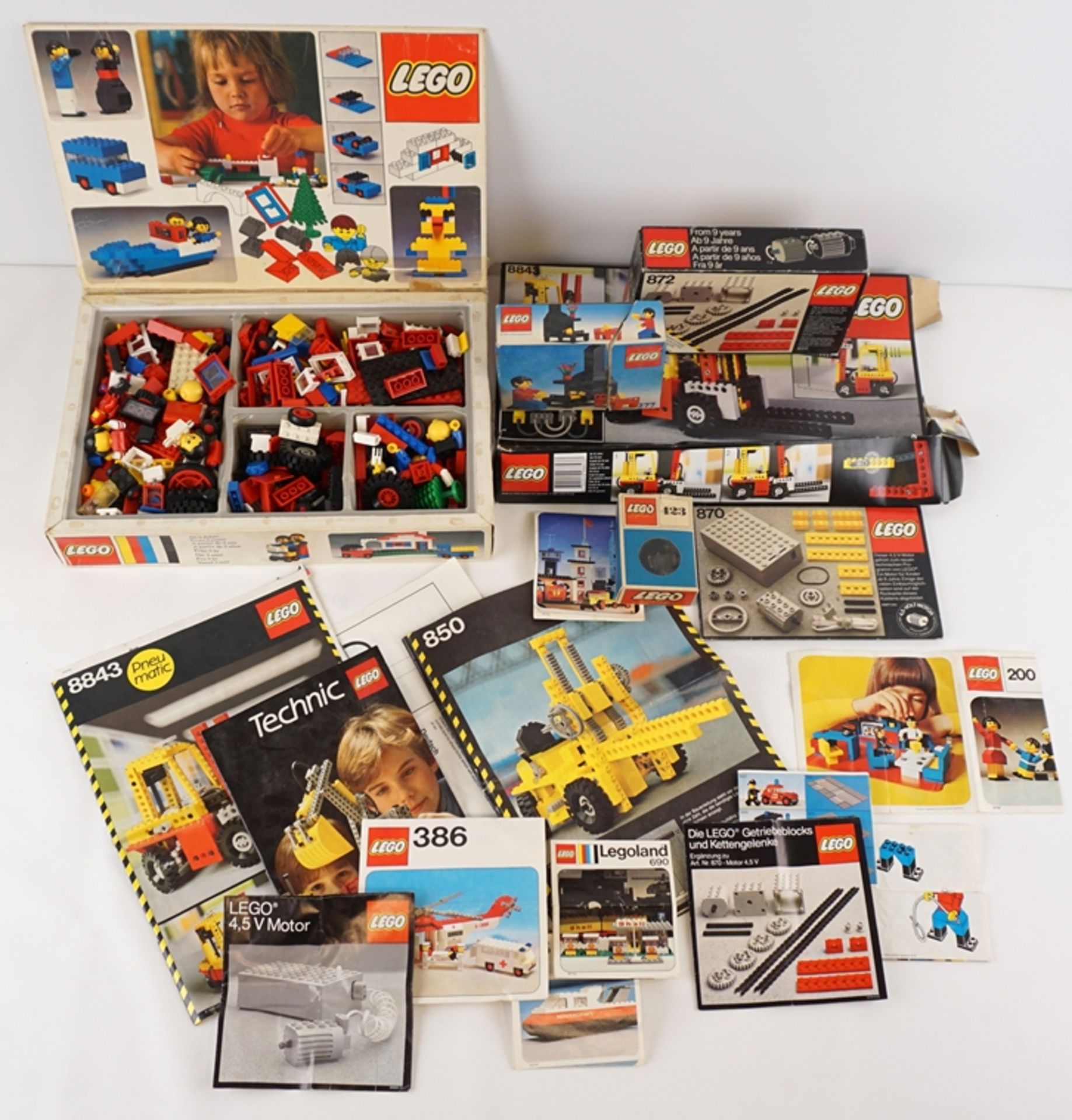 umfangreiches Konvolut Lego, Gesamt-Gew.ca.12kg, 1970er Jahre - Image 2 of 3