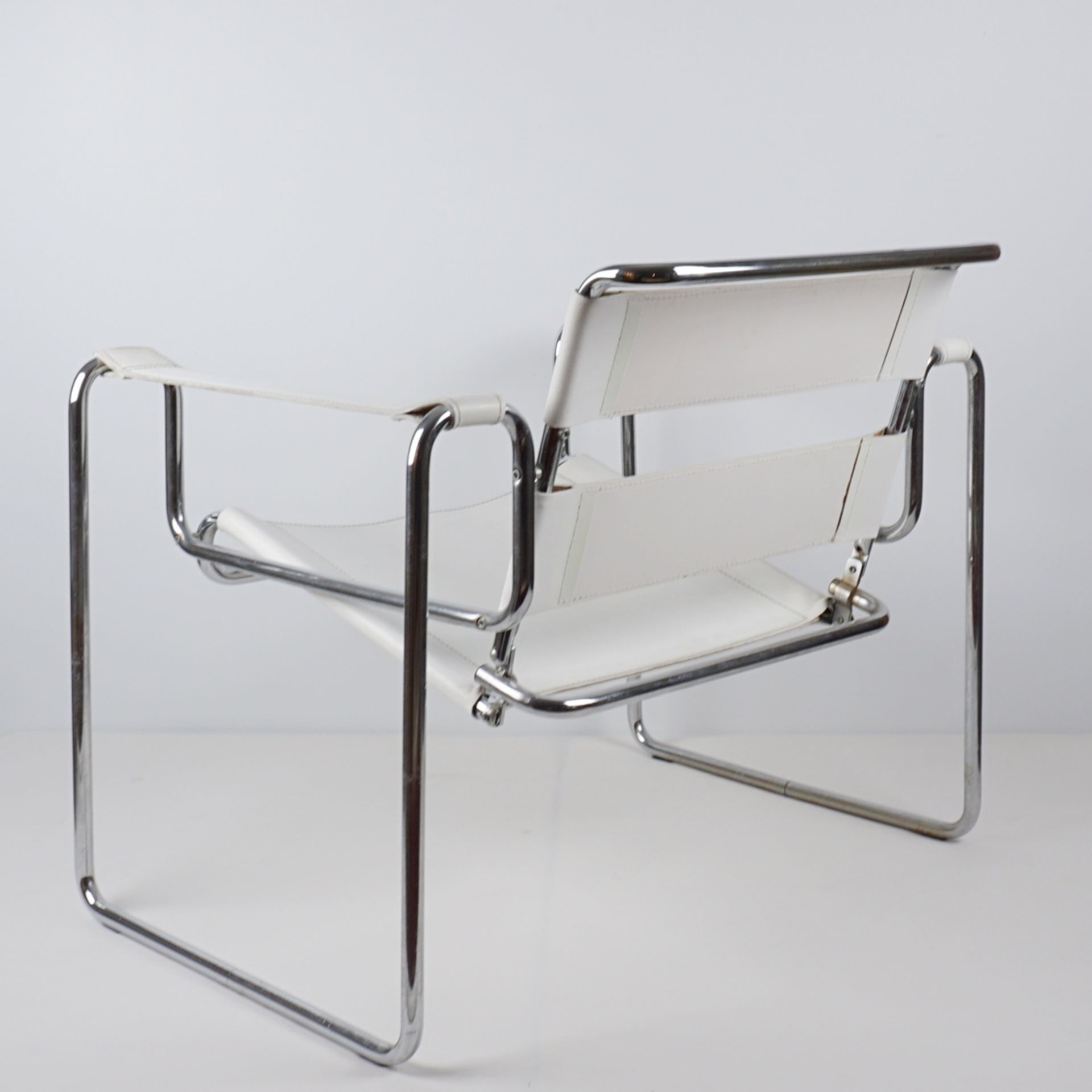 Paar Armlehnstühle im Stil der Wassily chairs von Marcel Breuer, 1960/1970er Jahre - Image 3 of 5