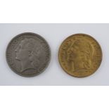 2x 5 Francs 1933 und 1940