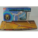 Schuco Wetterkunde Meteo Lab und Robbe Astro Freiflug-Segelmodell, OVP, 1980er Jahre