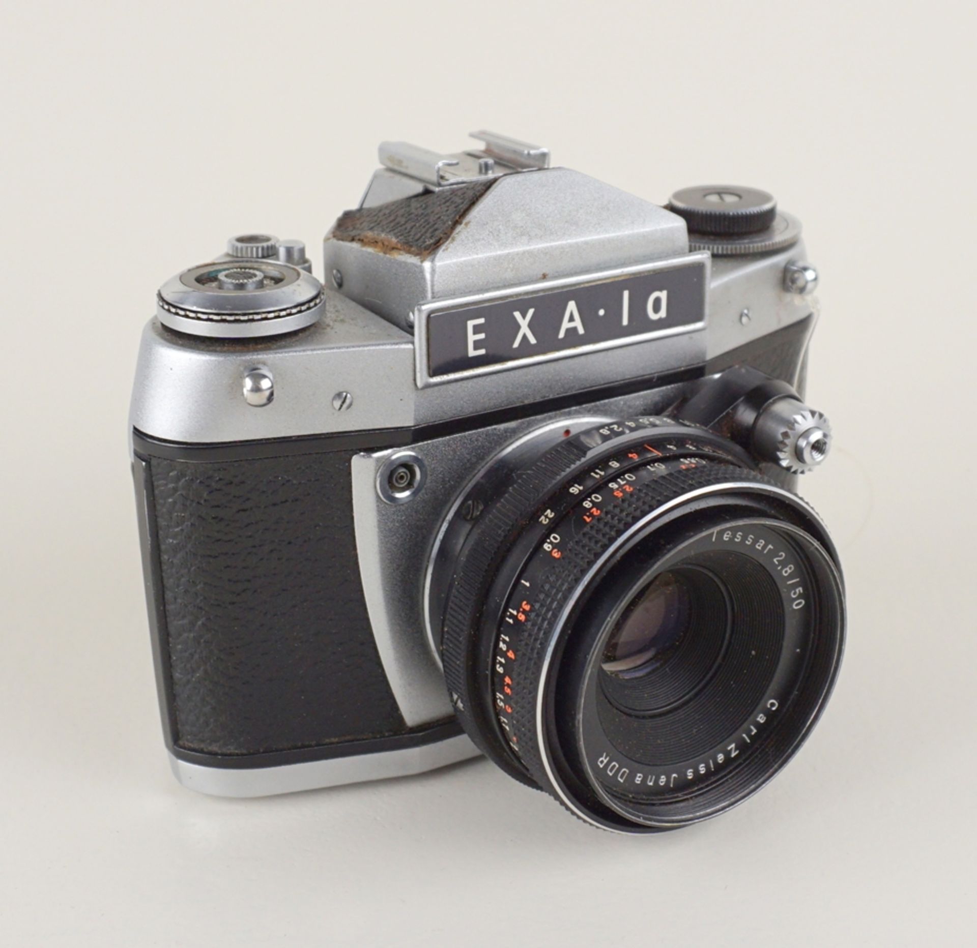 Spiegelreflexkamera, EXA 1A, mit 2 Objektiven - Image 3 of 4