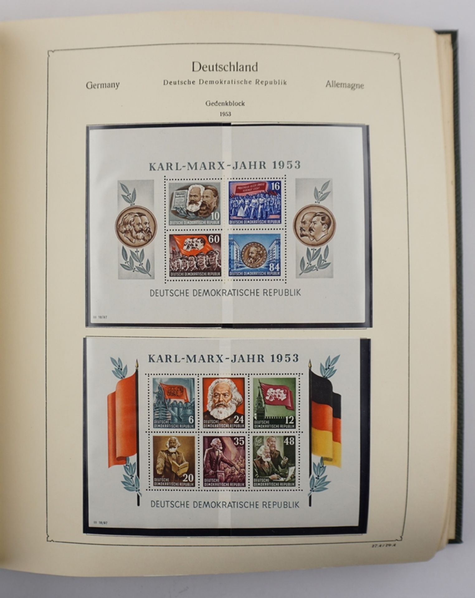 2 Alben Briefmarken DDR von 1949 - 1978 und Alliierte Besetzung sowjetische Zone, Beigabe: 3 Alben  - Bild 3 aus 3