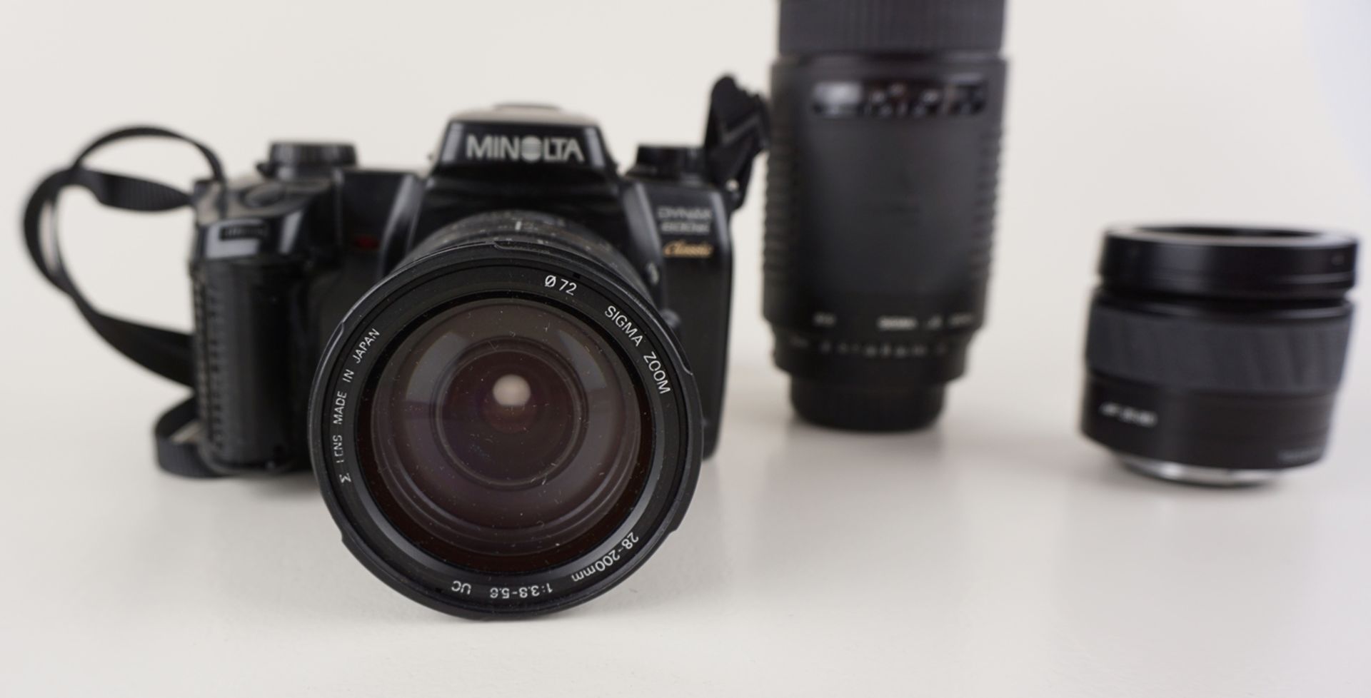 Spiegelreflexkamera Minolta Dynax 600si mit 3 Objektiven - Image 2 of 2