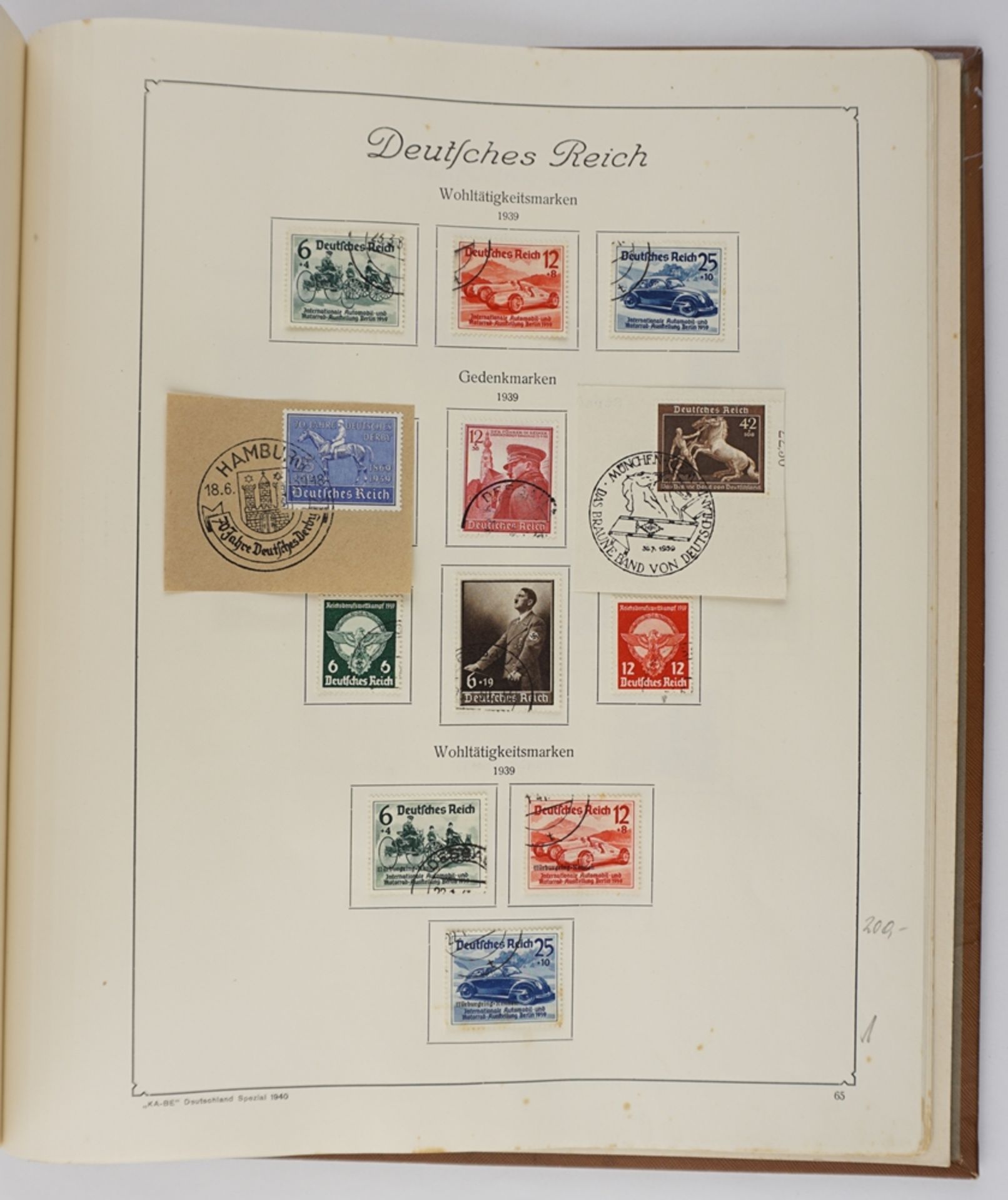 Sammlung Deutsches Reich zwischen 1872-1941