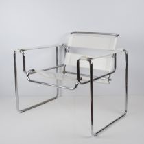 Paar Armlehnstühle im Stil der Wassily chairs von Marcel Breuer, 1960/1970er Jahre