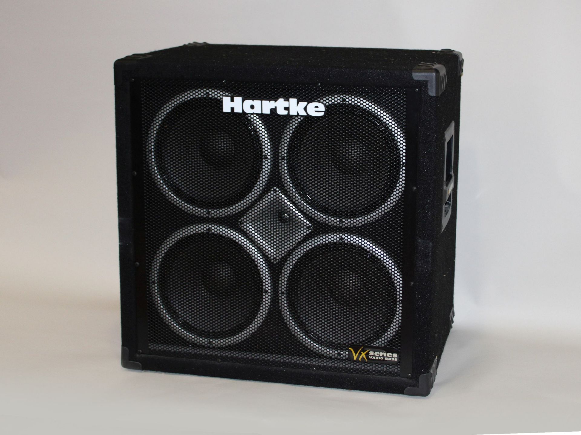 Hartke VX 410 Bass Cabinet, 400 Watt, 4 Lautsprecher a 10 Zoll, Anschlusskabel.