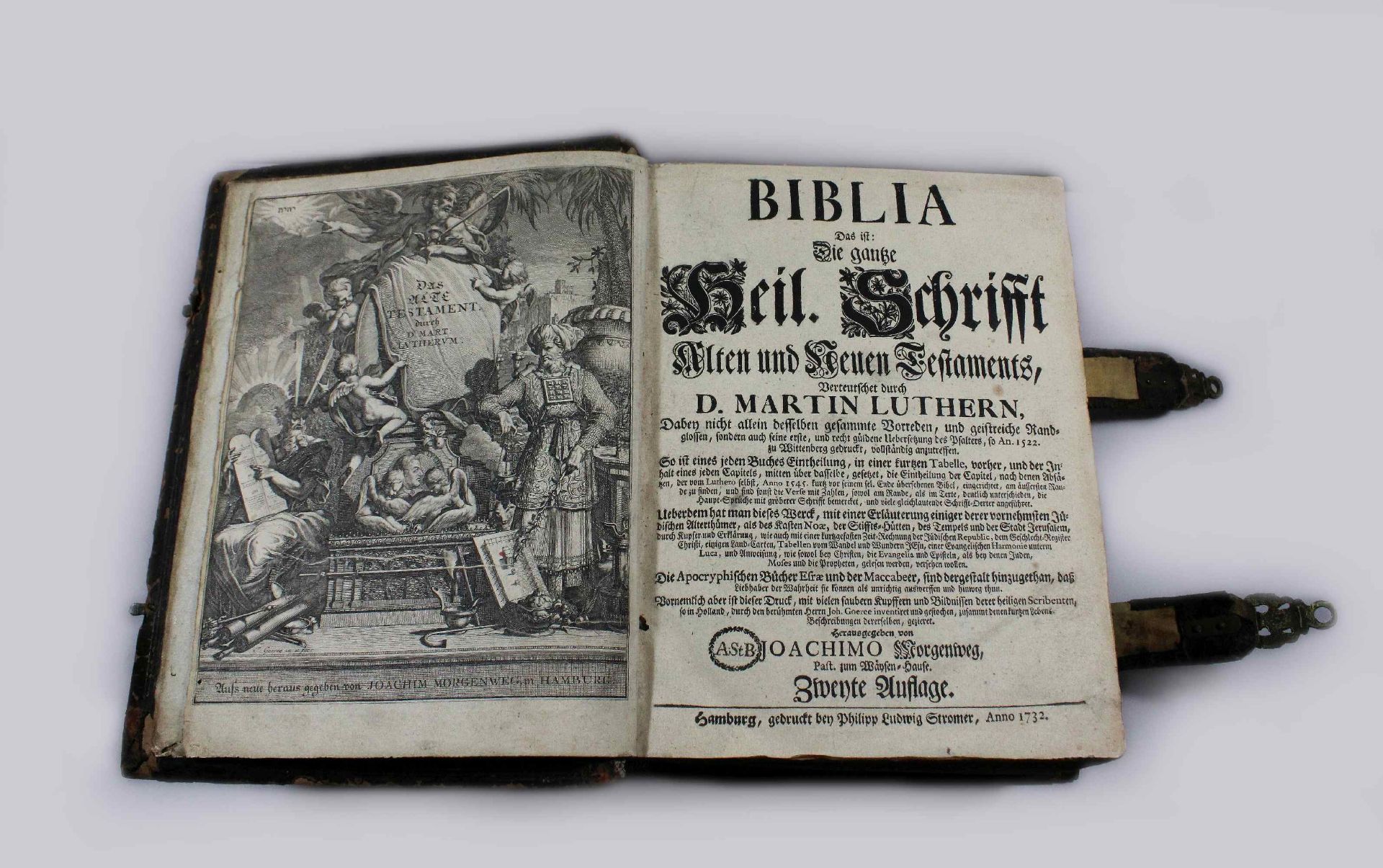 Biblia, das ist: die ganze heilige Schrift, alten and neuen Testaments, D. Martin Luthers, Verlag: