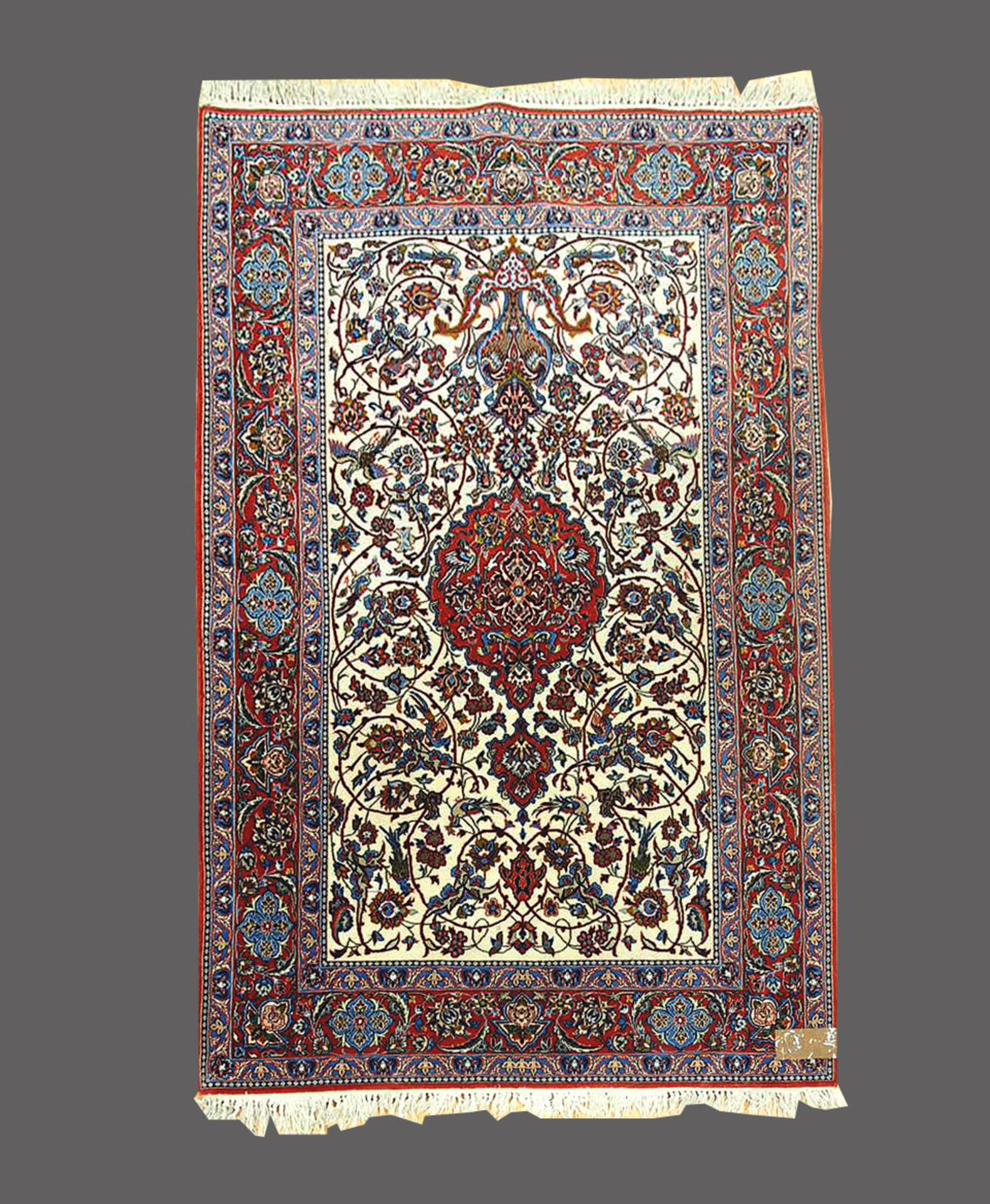 Isfahan, 20. Jahrhundert, 165 x 110 cm, Zustand B/C