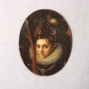 ENGLISCHER MEISTER: Portrait Königin Elisabeth I. (?)