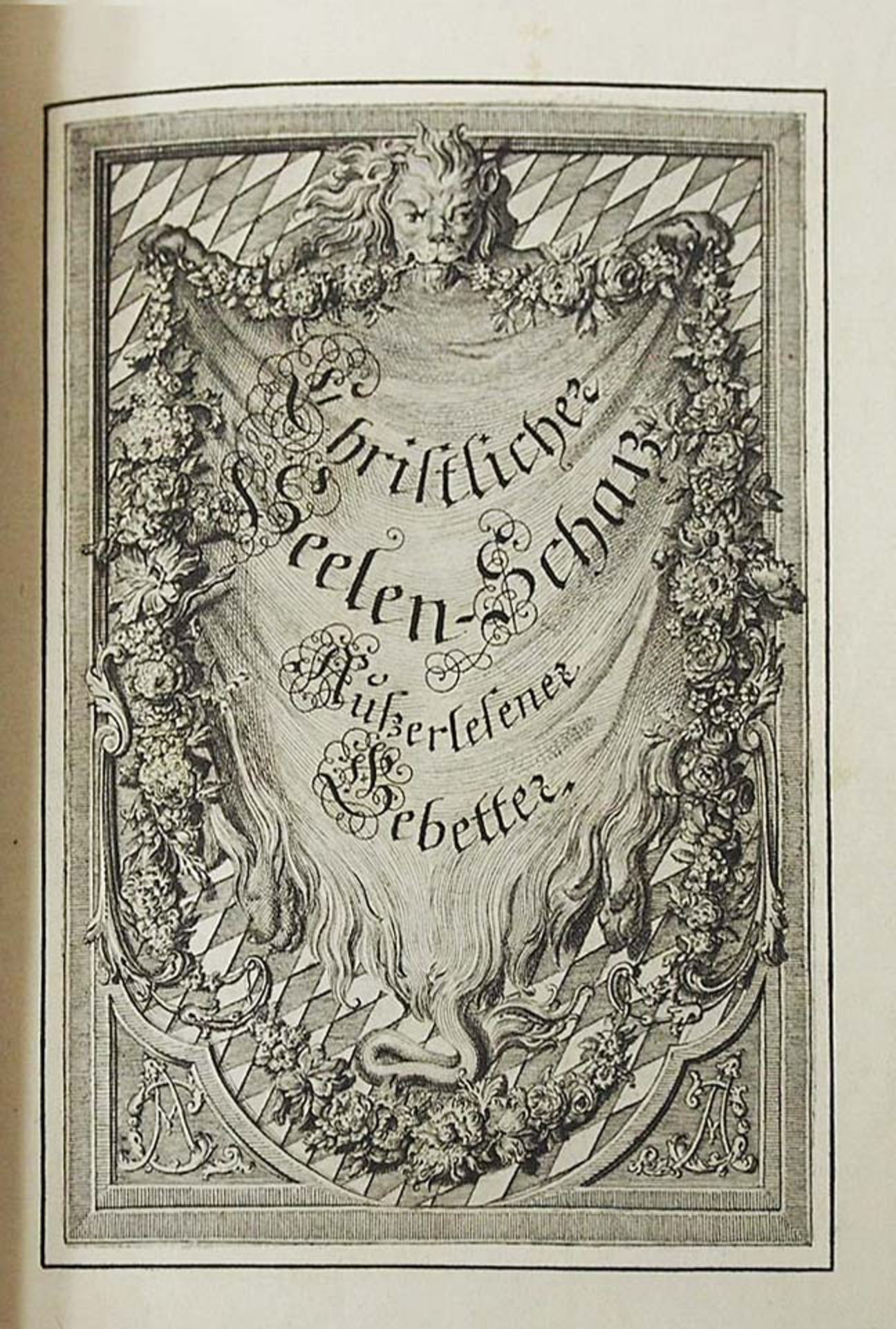 KAUKOL, Maria Joseph Clemens: Christlicher Seelen-Schatz Außerlesener Gebetter - Bild 2 aus 3