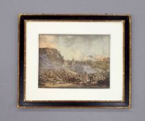 FRANZÖSISCHER MEISTER: Schlacht napoleonischer Truppen gegen die Mameluken vor Kairo