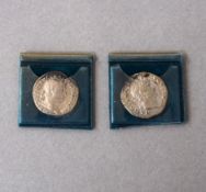 Zwei römische Silberdenare