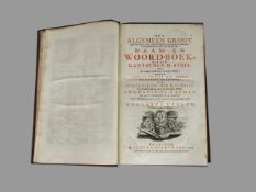 CALMET, Augustin / GARGON, Mattheus: Het Algemeen... Naam- en Woord-Boek van den Gantschen H. Bybel