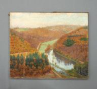 WITTKAMPF, Rudolf: Herbstlandschaft an der Wupper