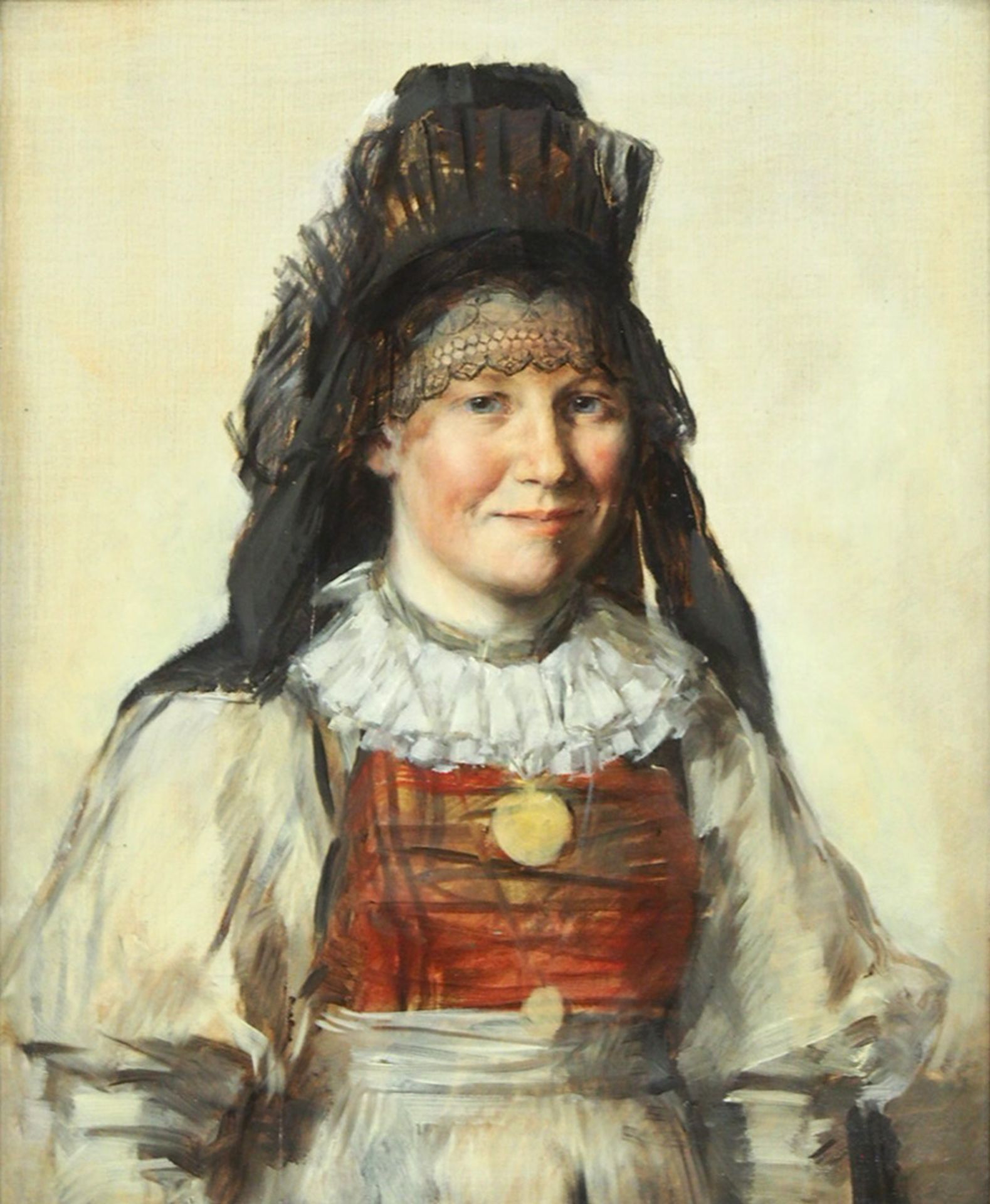 DEUTSCHER MEISTER: Dame in alpenländischer Tracht - Image 2 of 2