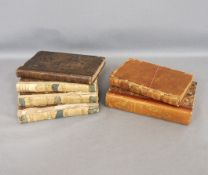 Konvolut Bücher 18./19. Jahrhundert "Reisen" und "Erdkunde"