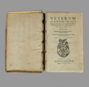 REUBER, Justus: Veterum scriptorum, qui caesarum et imperatorum Germanicorum res....