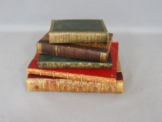 Konvolut Reiseliteratur des 19. Jahrhunderts