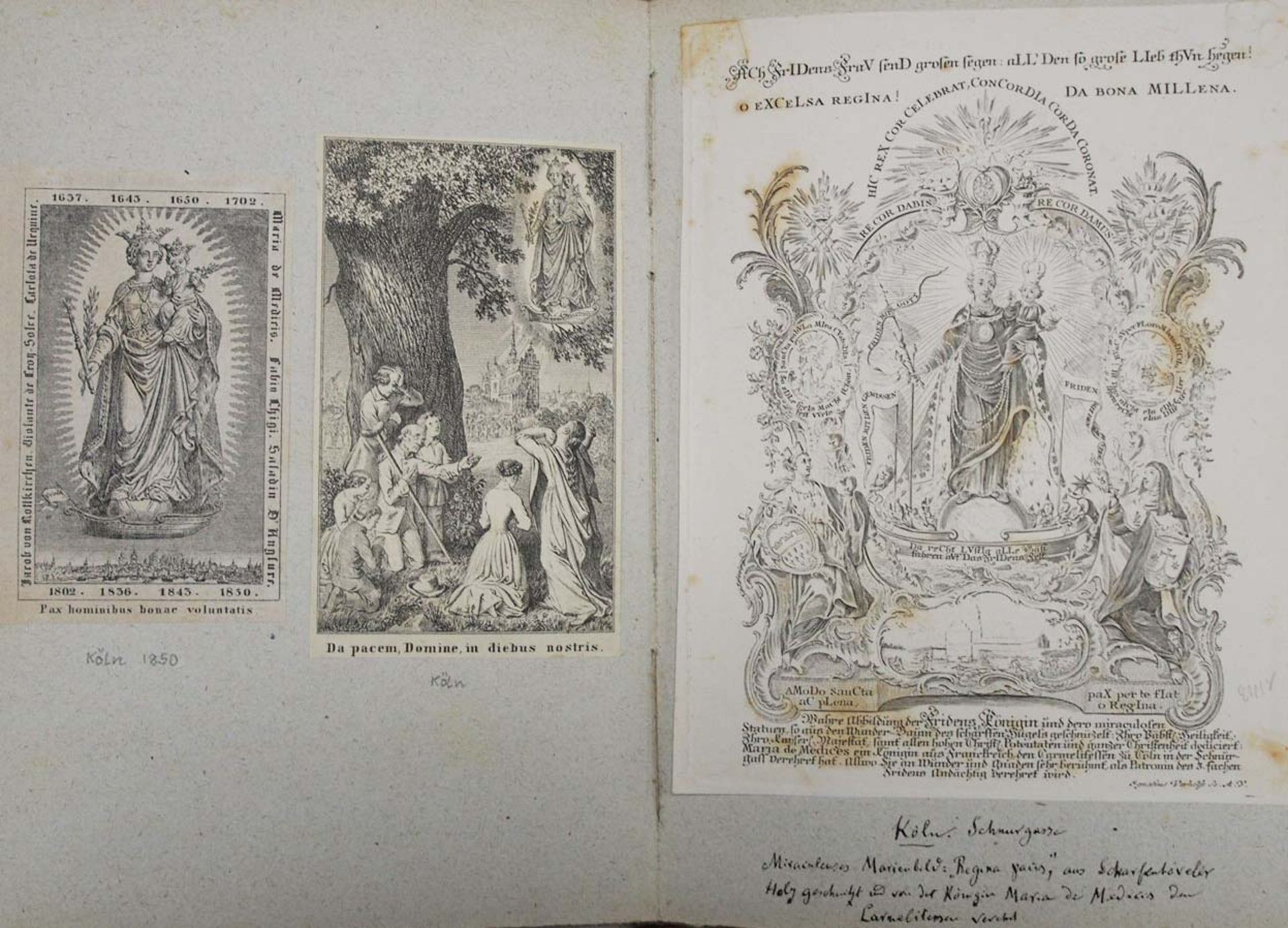 Sammelalbum mit christlichen Andachtsbildern des 17.-19. Jahrhunderts - Bild 4 aus 4