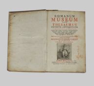 DE LA CHAUSEE, Michelangelo: Romanum Museum sive thesaurus eruditae antiquitatis…
