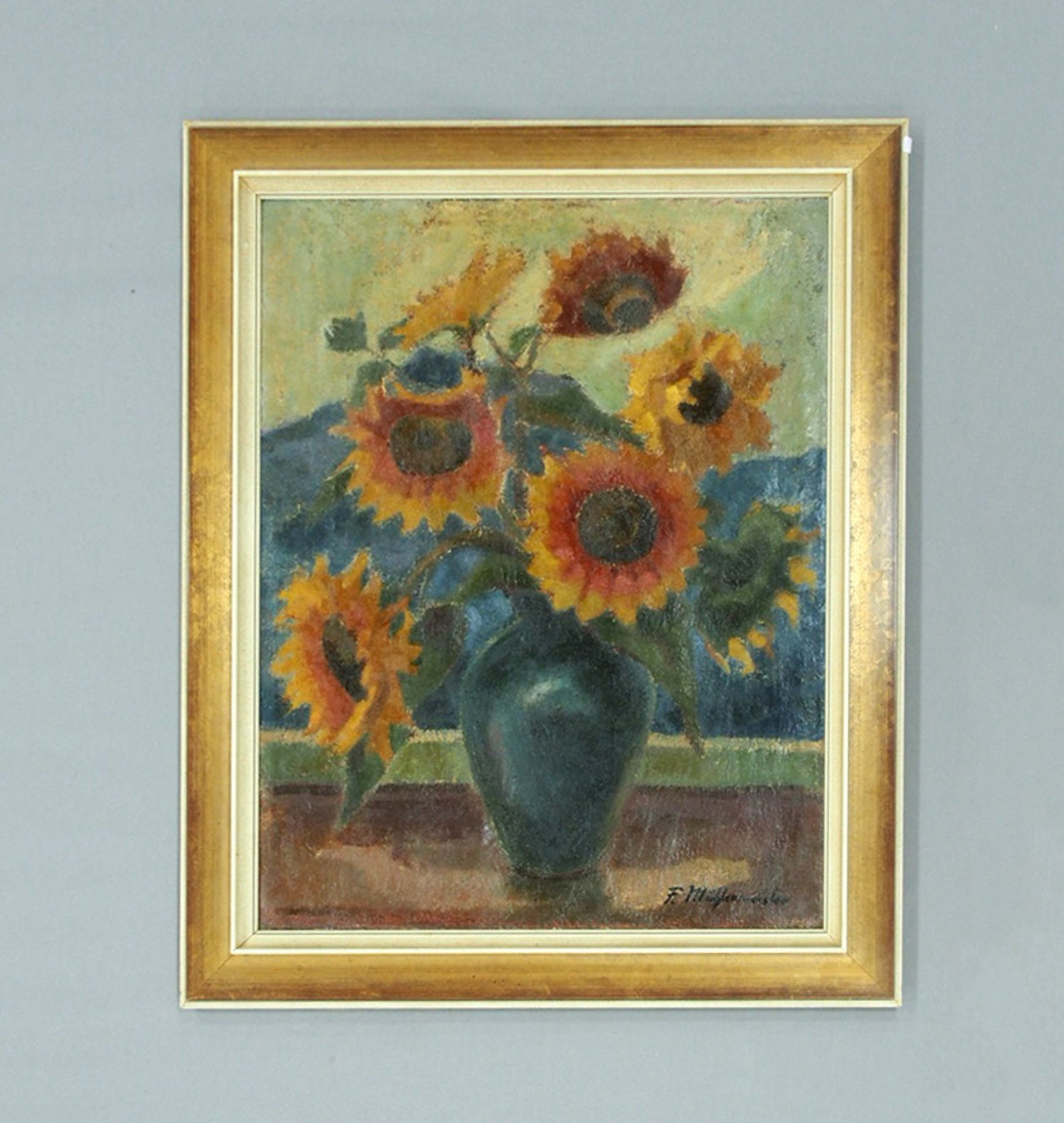 MÜHLENMEISTER, Fritz: Sonnenblumen