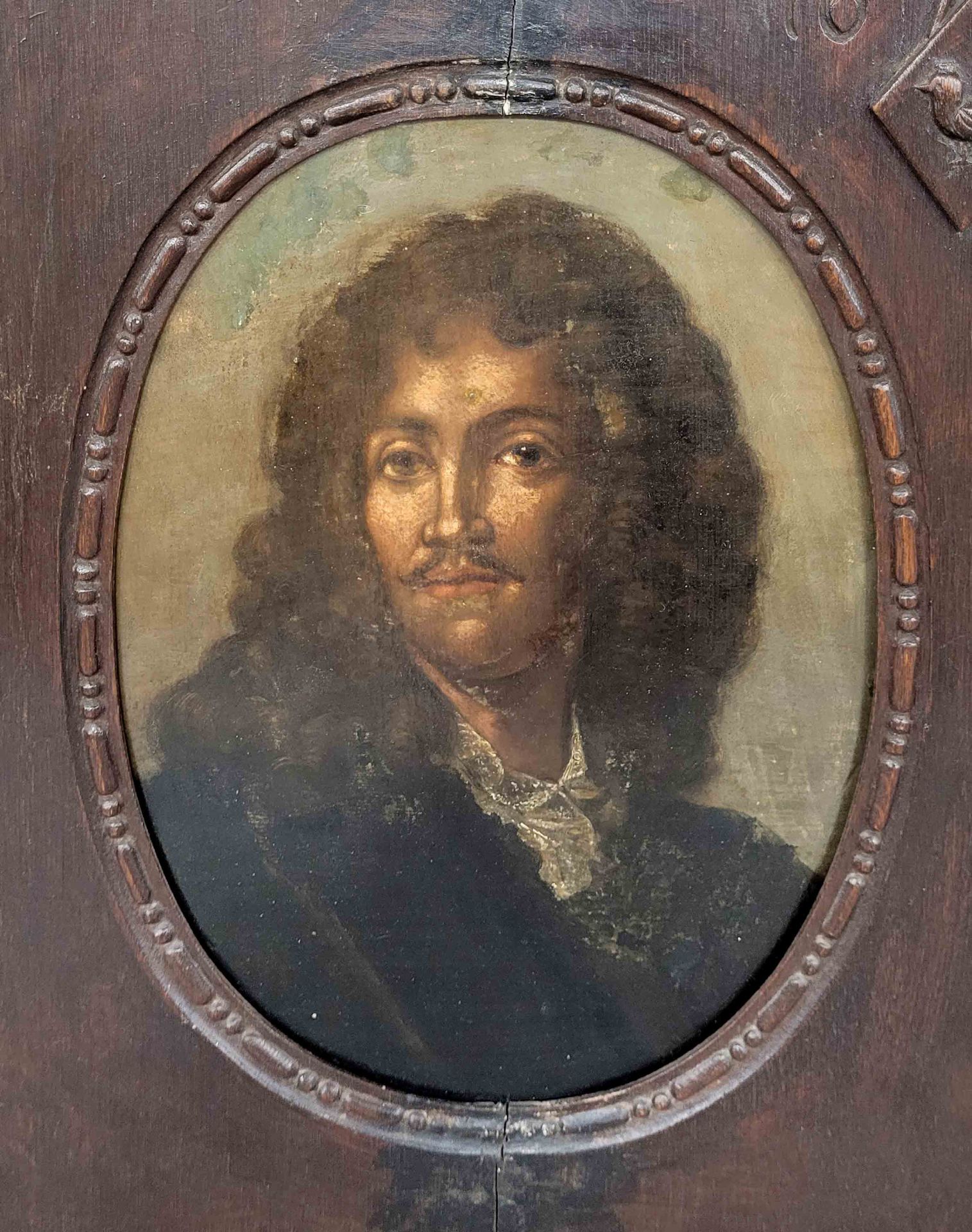 NIEDERLÄNDISCHER MEISTER: Porträt eines Mannes mit langen Haaren - Image 2 of 2