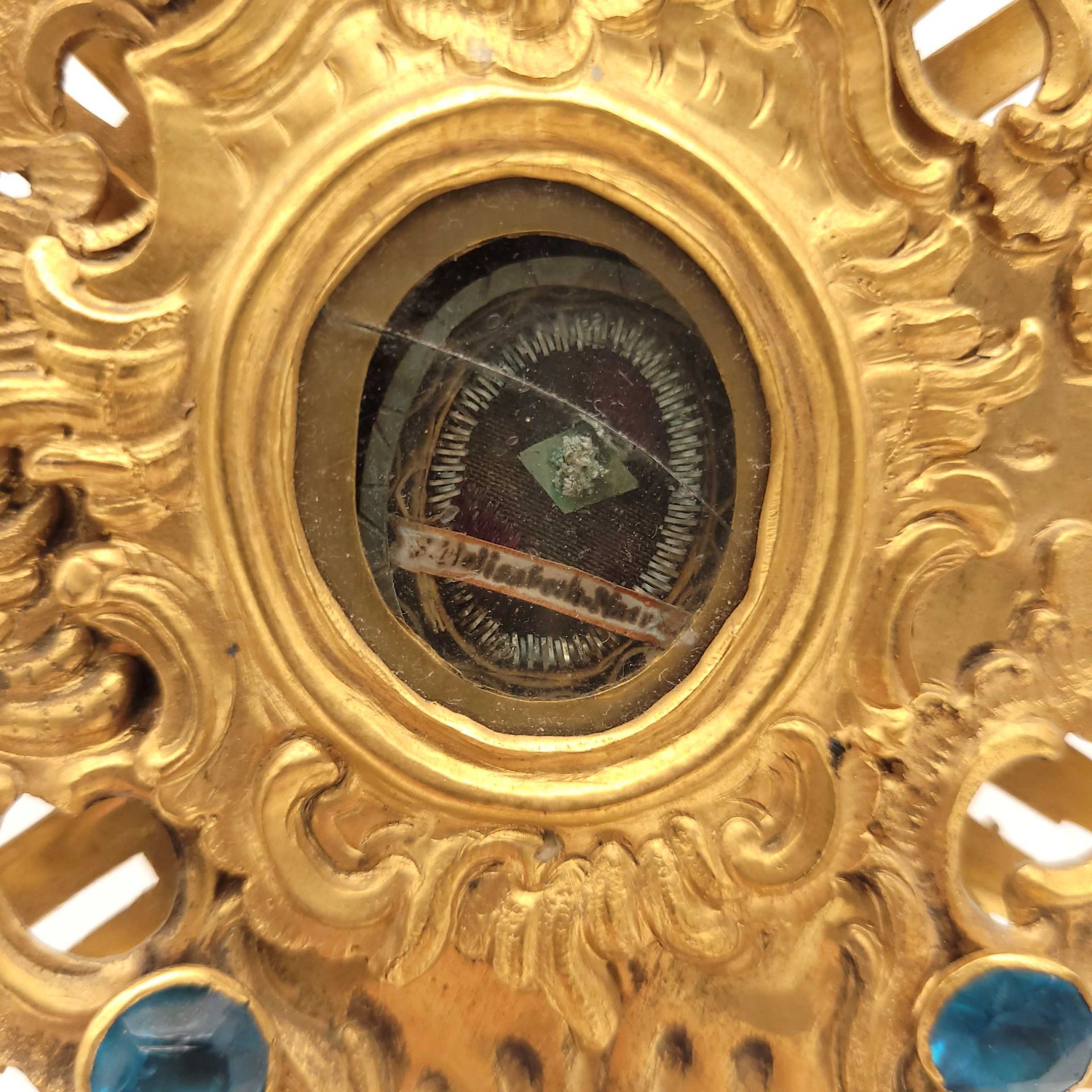 Monstranz mit Reliquie der Hl. Elisabeth, der Mutter Johannes des Täufers - Bild 3 aus 12