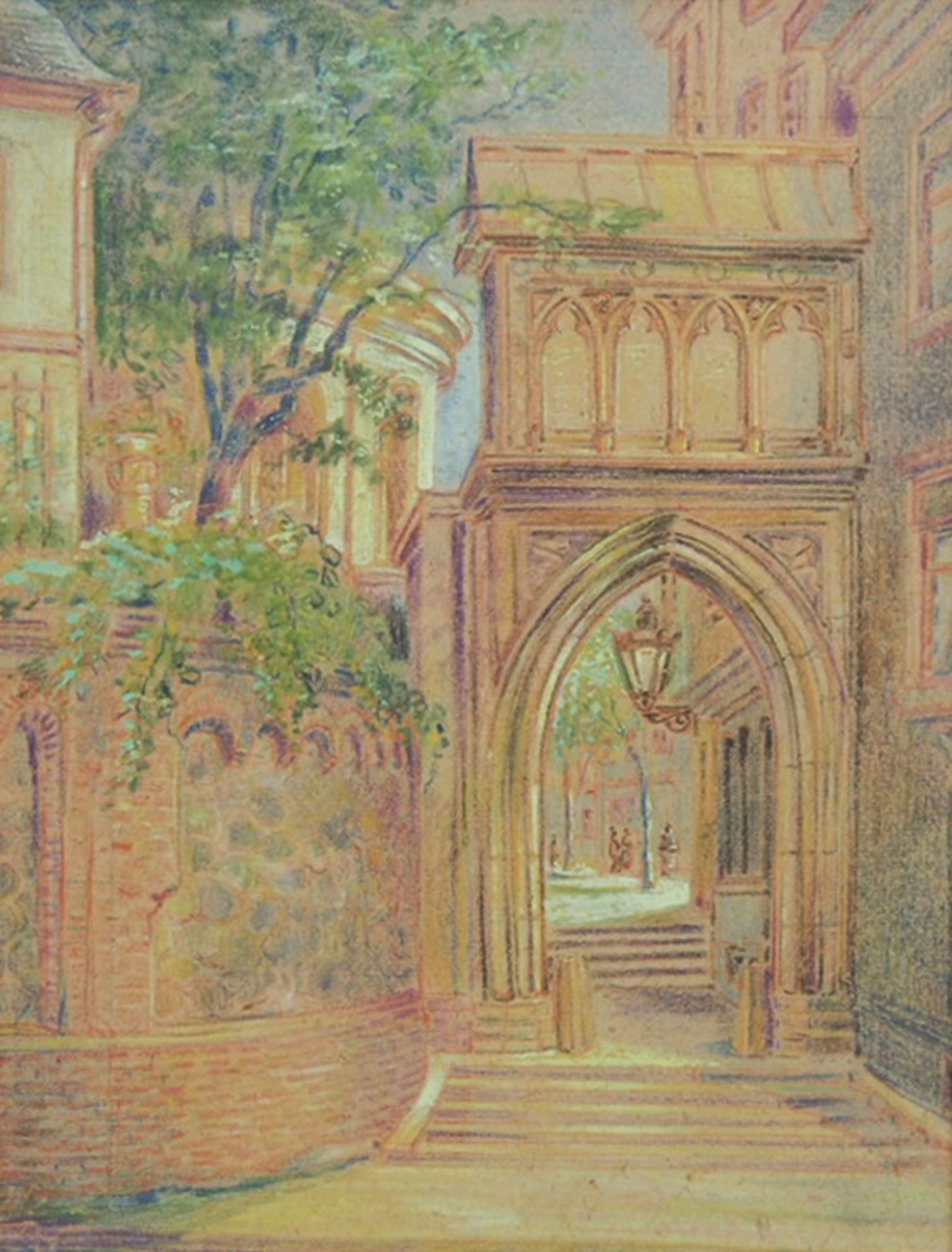 DEUTSCHER MEISTER: Das Dreikönigenpförtchen bei St. Maria im Kapitol - Image 2 of 2