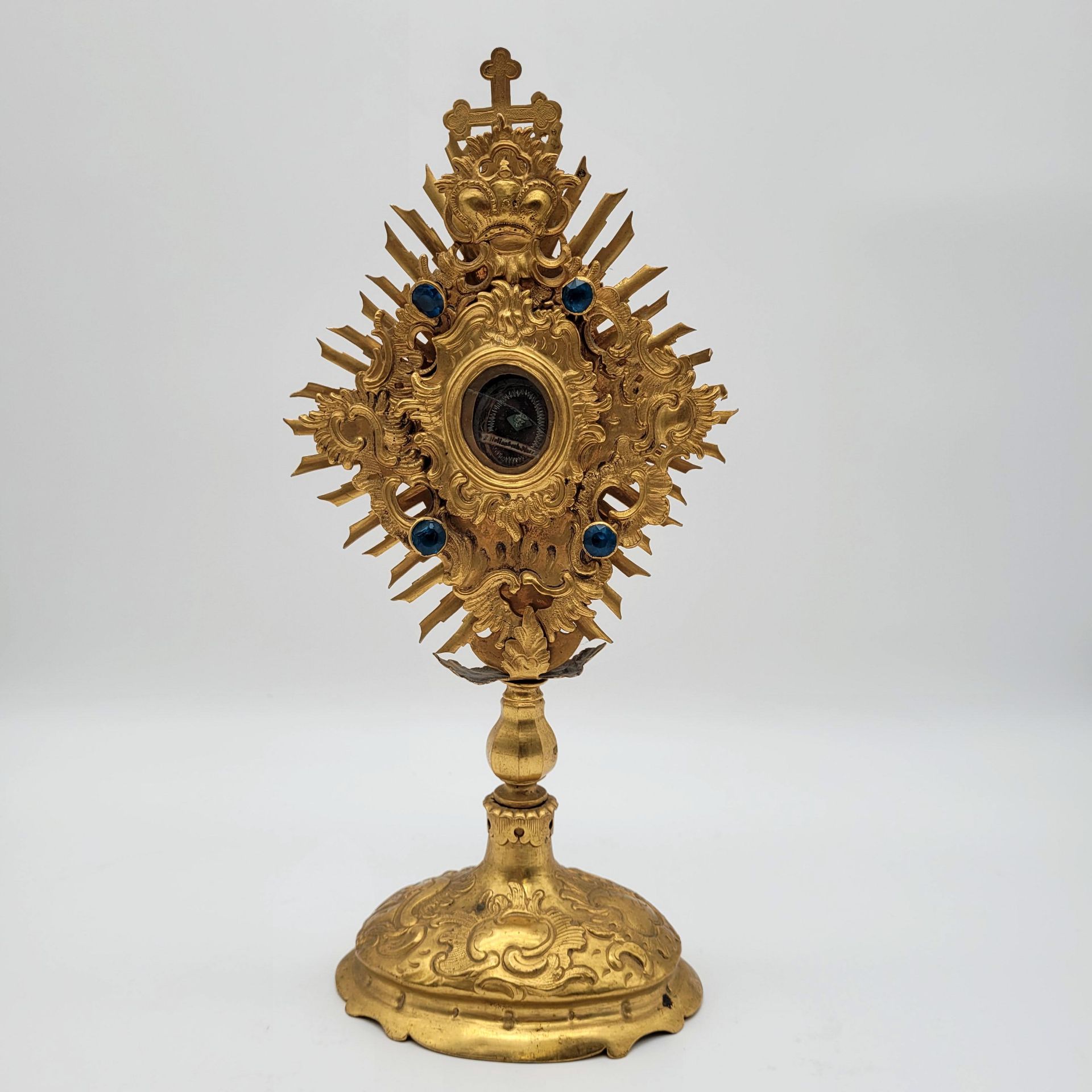 Monstranz mit Reliquie der Hl. Elisabeth, der Mutter Johannes des Täufers