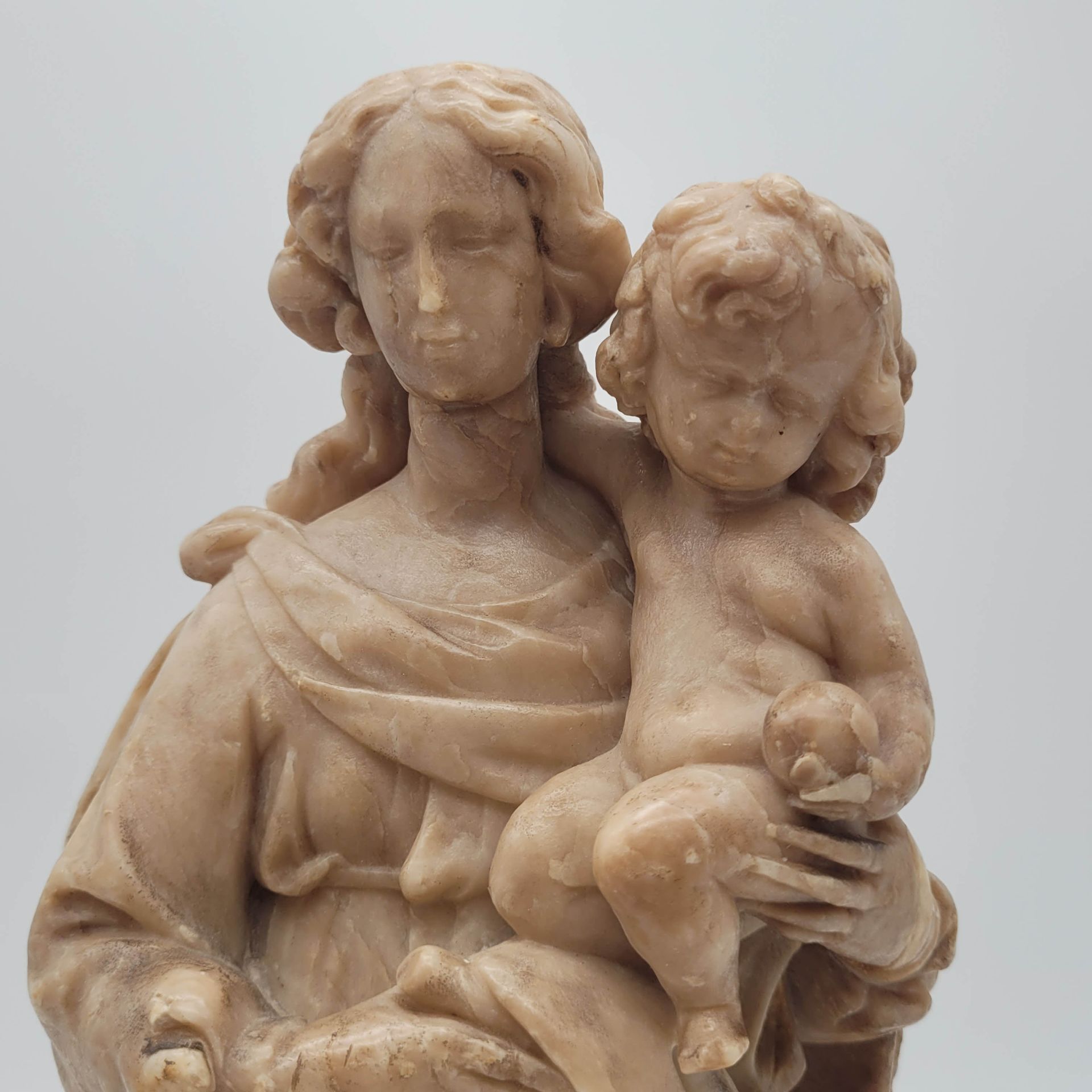 Halbfigur Madonna mit Kind - Bild 2 aus 2
