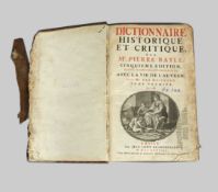 BAYLE, Pierre: Dictionnaire historique et critique