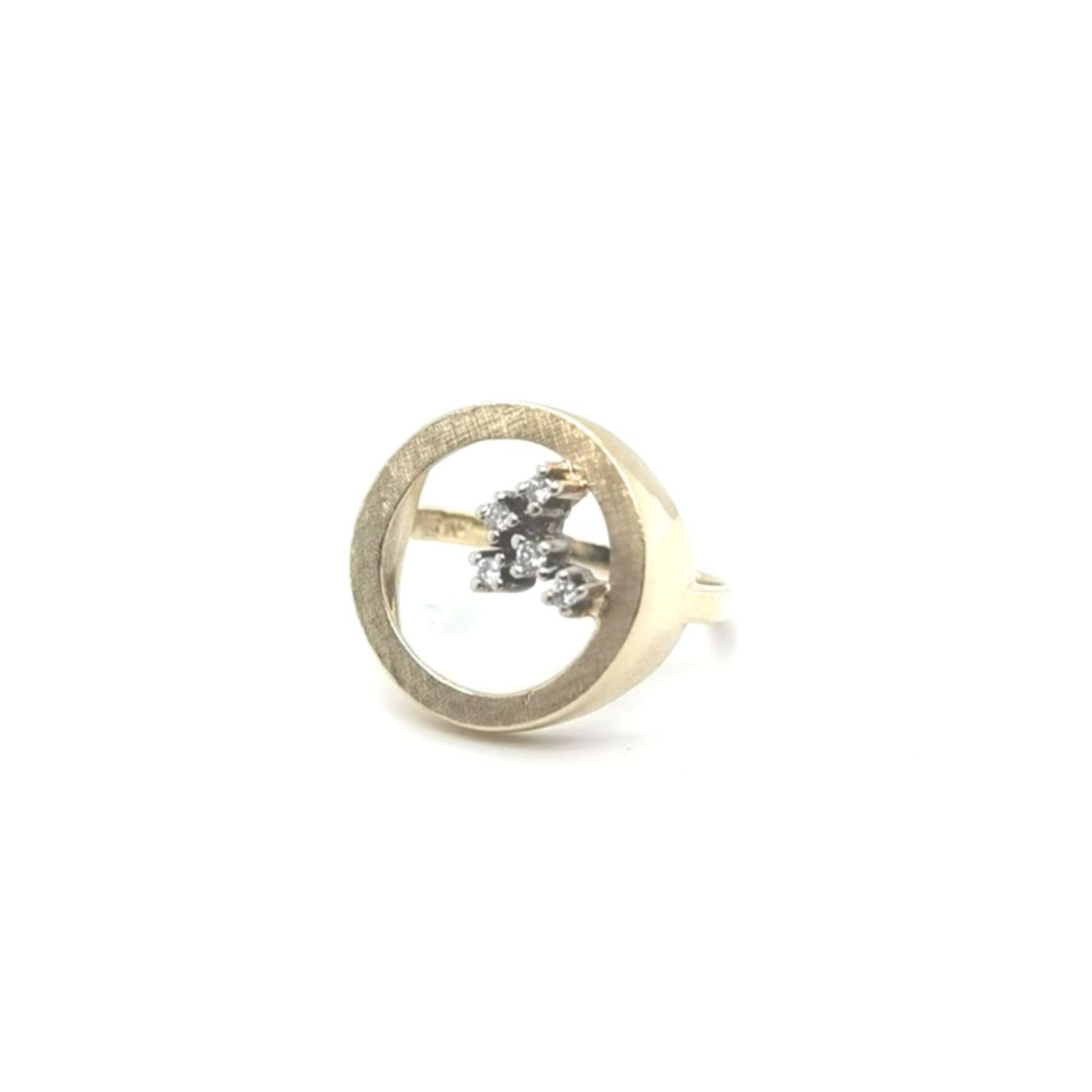 Brillant-Ring, 585 GG 5,1 Gramm 5