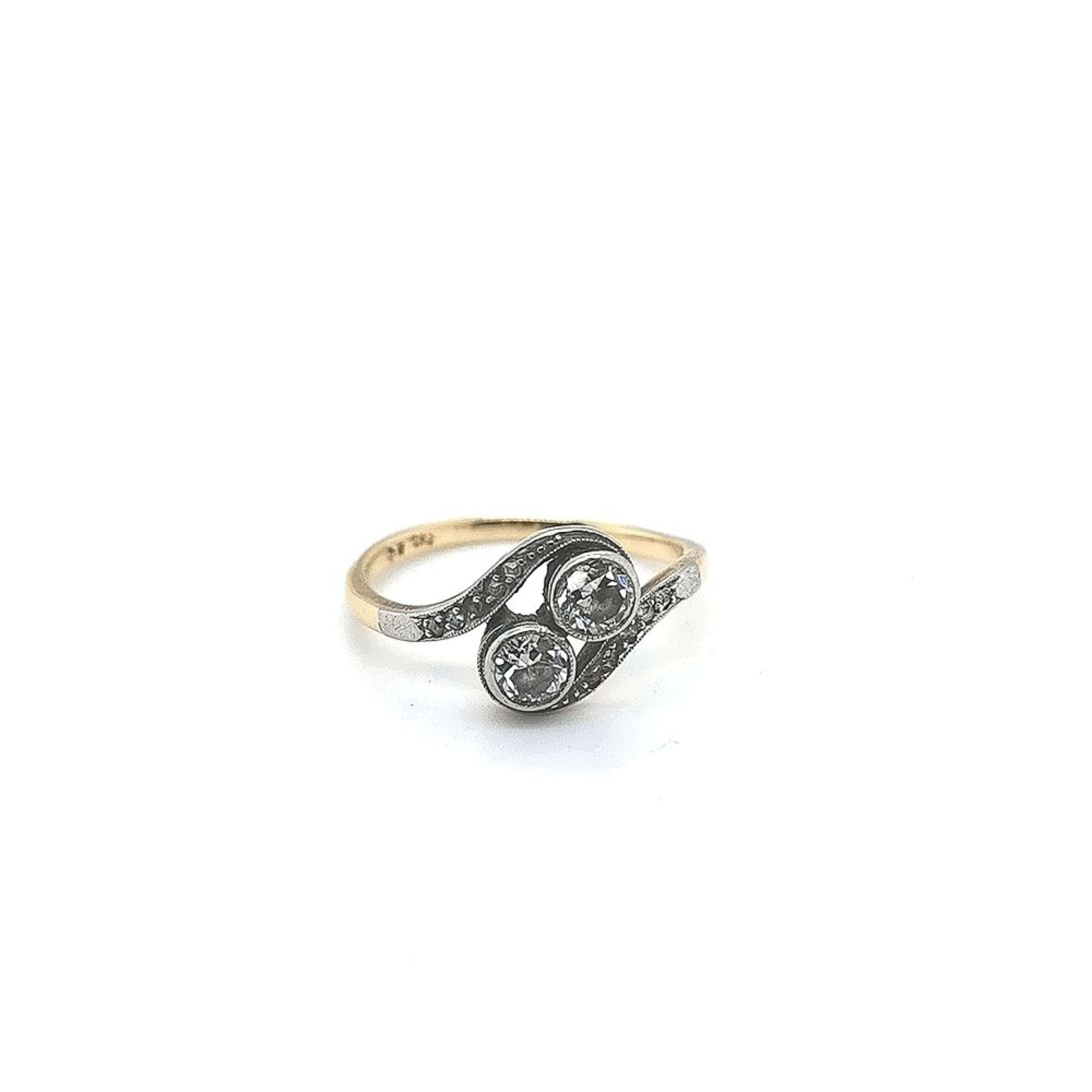 Diamant-Ring, 585 GG 2,5