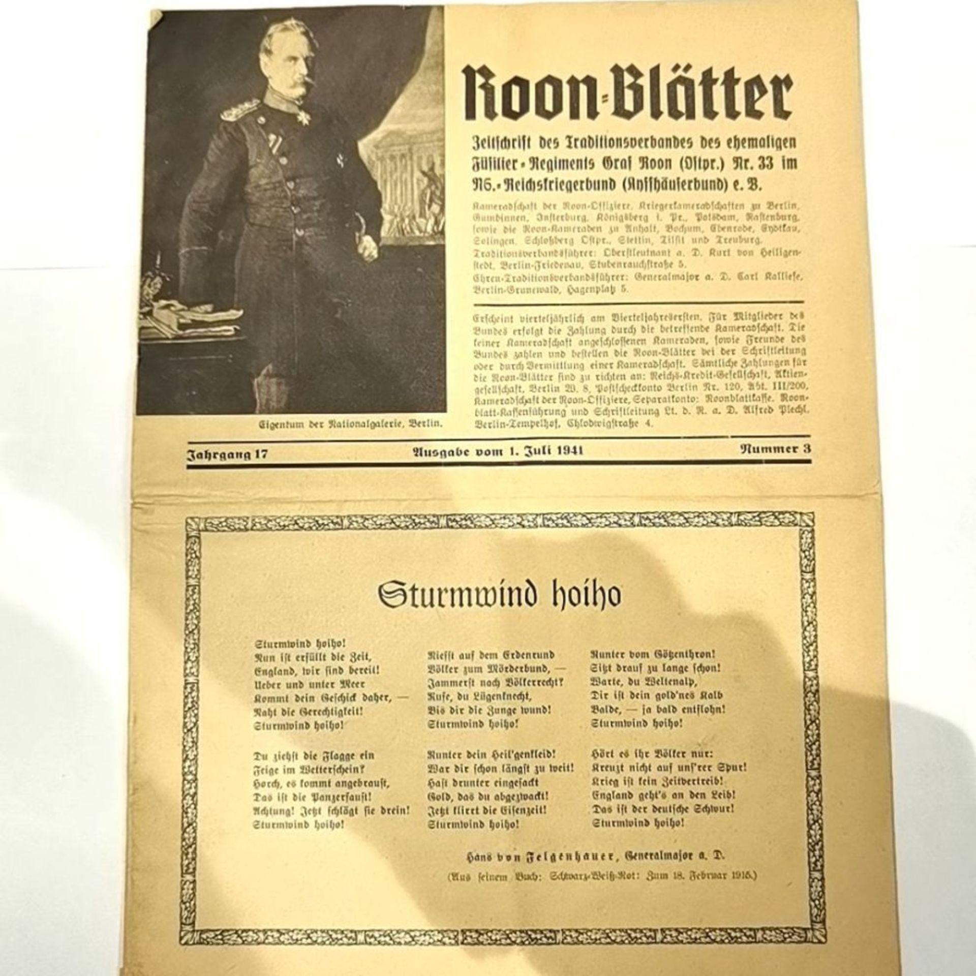 Originale Roon-Blätter Roon-Bätter mit