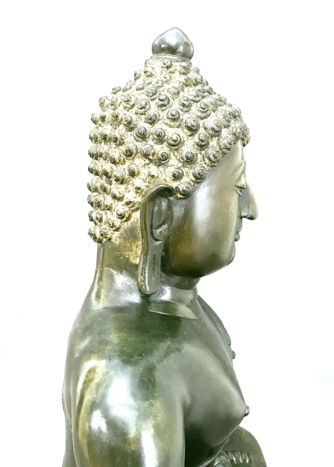 Thailand, Buddha, Bronze auf - Image 5 of 6