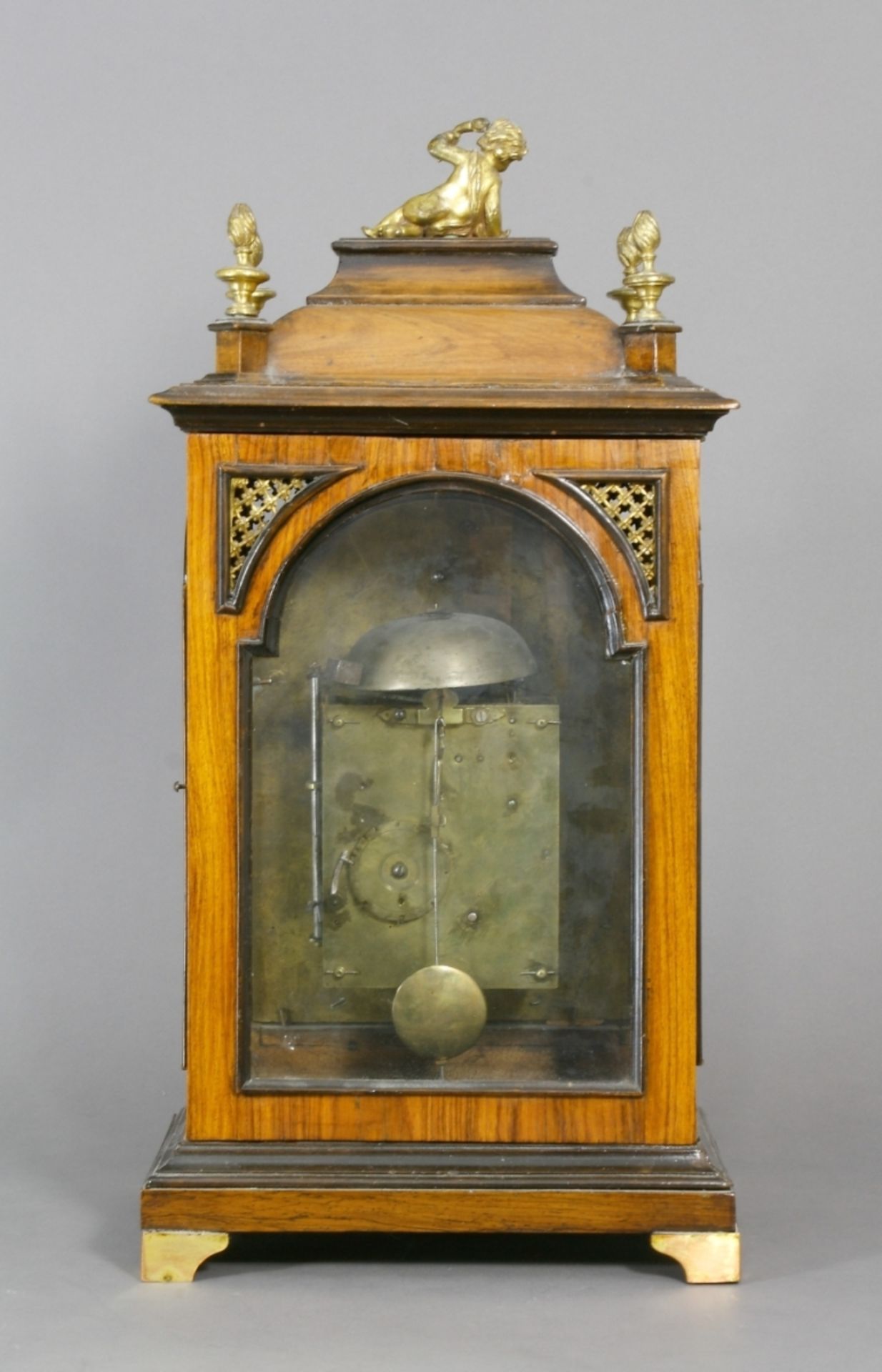 Uhr, Bracket Clock Stil, England - Image 3 of 4