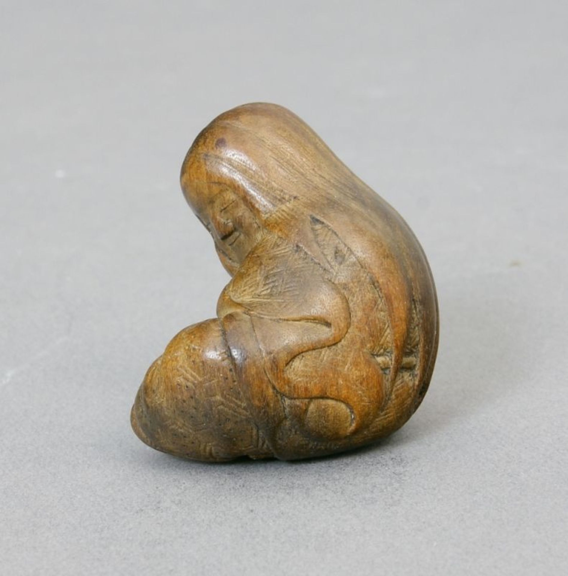 Netsuke, Buchsbaum, Japan, 19. Jh. - Bild 2 aus 3