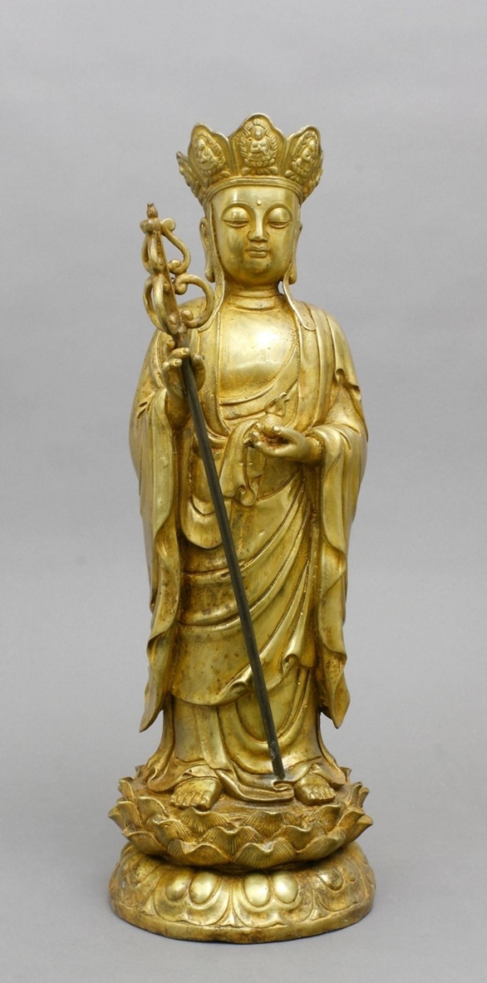 Japan, Bodhisattva, Bronze, Edo,